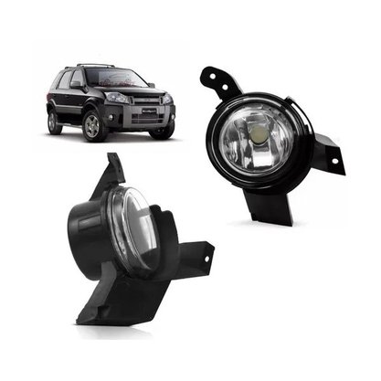 Farol Auxiliar Milha Ecosport 2008 a 2012 Lado Direito