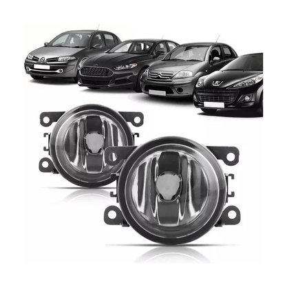 Farol de Milha C4, Xsara, New Focus, Peugeot 307, Megane, Frontier Auxiliar Neblina 