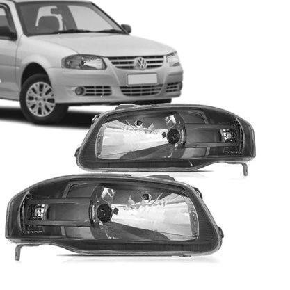 Farol Gol Parati Saveiro GIV 2006 a 2014 Mascara Cinza Direito