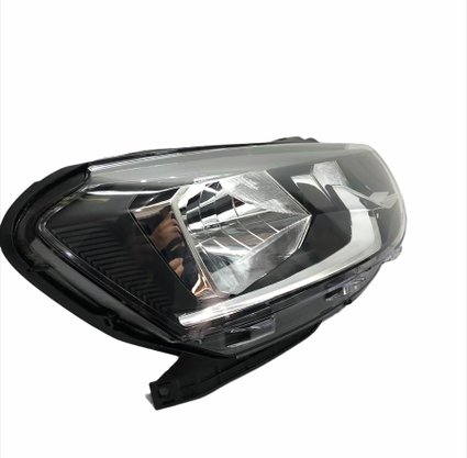 Farol Gol Saveiro Voyage G7 2016 a 2018 Friso Cromado Direito Caroneiro 