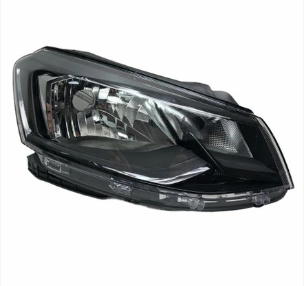 Farol Gol Saveiro Voyage G7 2016 a 2018 Friso Preto Direito Caroneiro