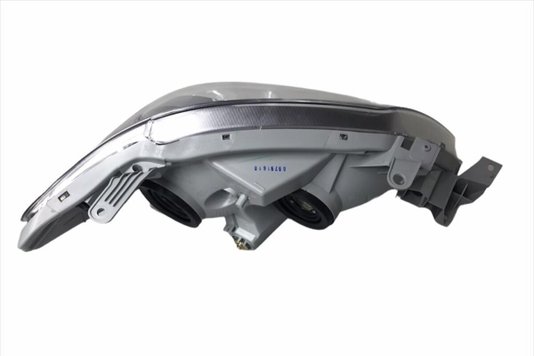 Farol hilux SW4 05 a 08 Foco Duplo Cromado Esquerdo