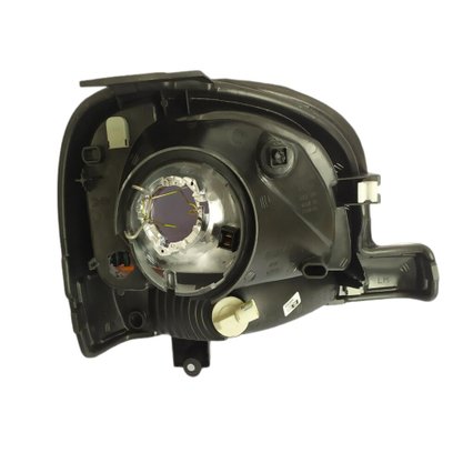 Farol Kangoo 98 a 08 Mascara Cromada Pisca Laranja Esquerdo
