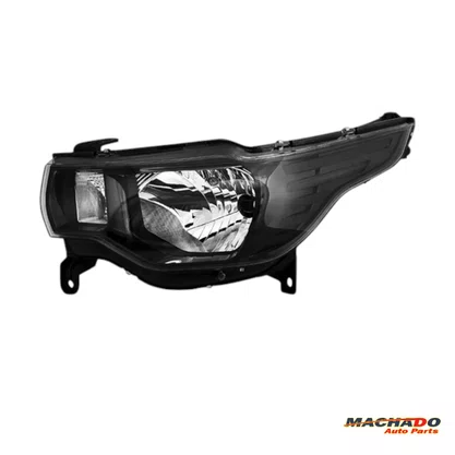 Farol Mobi 2016 a 2025 Mascara Negra Esquerdo Motorista