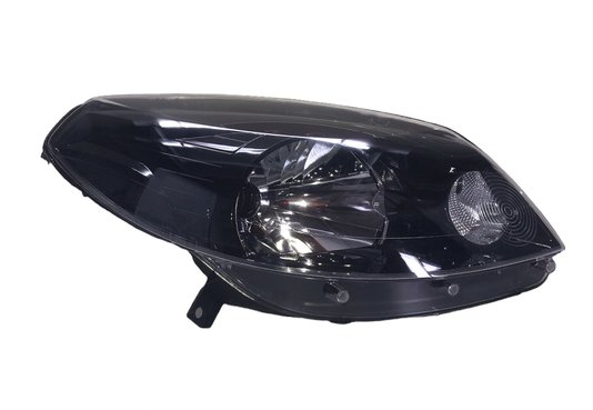 Farol Sandero 2012 a 2014 Mascara Negra Direito Caroneiro