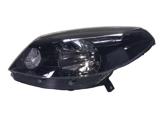 Farol Sandero 2012 a 2014 Mascara Negra Esquerdo