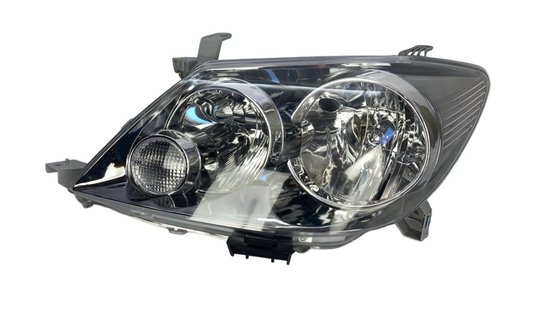 Farol hilux SW4 05 a 08 Foco Duplo Cromomix Esquerdo
