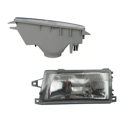 Farol Uno/Premio/Elba Frente Baixo Direito Lente De Plastico