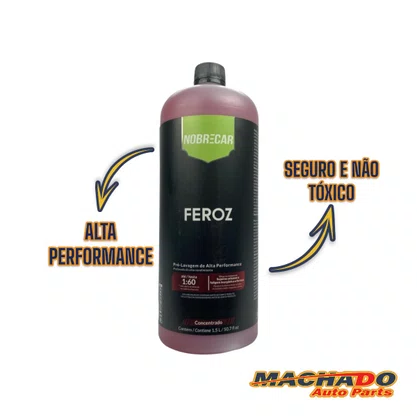 Feroz Lava Autos para Pré-Lavagem 1,5L NOBRECAR
