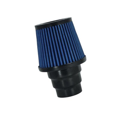 Filtro de Ar Esportivo Duplo Fluxo Azul - 100x88mm RS AIRFILTER 