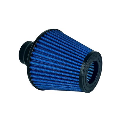 Filtro de Ar Esportivo Duplo Fluxo Azul - 120x115mm RS AIRFILTER