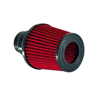 Filtro de Ar Esportivo Duplo Fluxo Vermelho - 100x88mm RS AIRFILTER