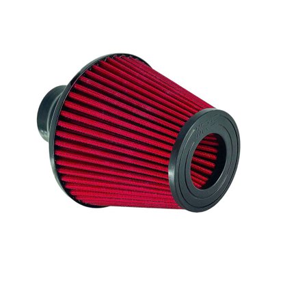 Filtro de Ar Esportivo Duplo Fluxo Vermelho - 120x115mm RS AIRFILTER