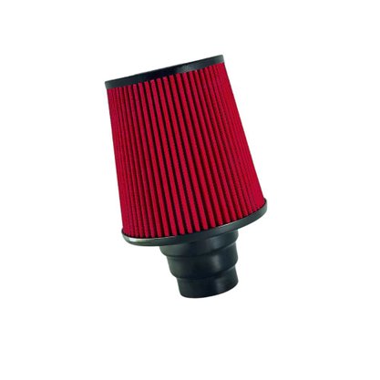 Filtro de Ar Esportivo Duplo Fluxo Vermelho - 150x115mm RS AIRFILTER 