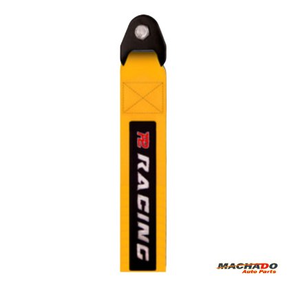 Fita Cinta De Reboque Esportiva Tow Strap Universal Amarelo P2 Acessórios