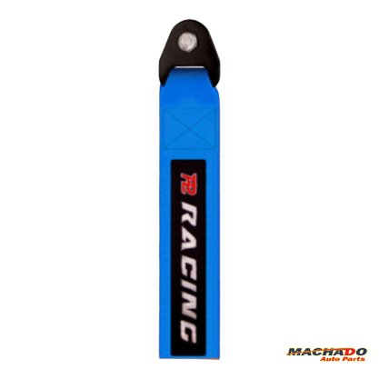 Fita Cinta De Reboque Esportiva Tow Strap Universal Azul P2 Acessórios