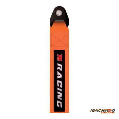 Fita Cinta De Reboque Esportiva Tow Strap Universal Laranja P2 Acessórios