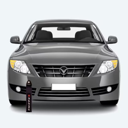 Fita Cinta De Reboque Esportiva Tow Strap Universal Preto P2 Acessórios