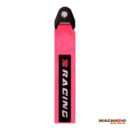 Fita Cinta De Reboque Esportiva Tow Strap Universal Rosa P2 Acéssorios