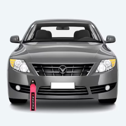 Fita Cinta De Reboque Esportiva Tow Strap Universal Rosa P2 Acéssorios