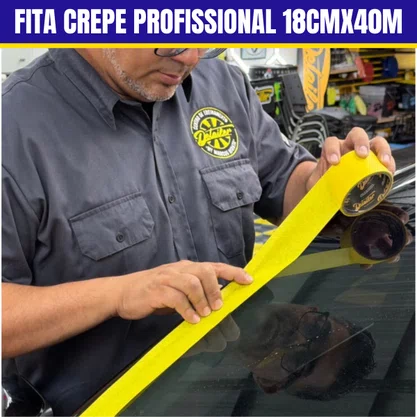 Fita Crepe Amarela 48MM X 40MT DETAILER