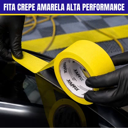 Fita Crepe Amarela Alta Performance 48MM X 40MT