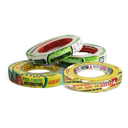 Fita Crepe Automotiva Branca UG 18mm x 50m