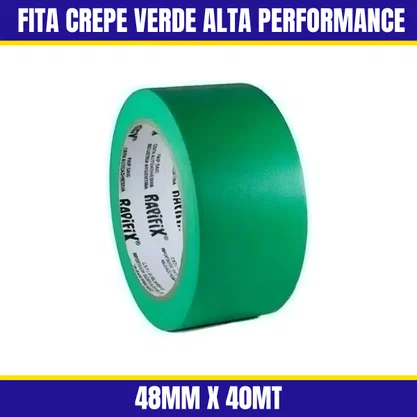 Fita Crepe Verde Alta Performance 48MM X 40MT