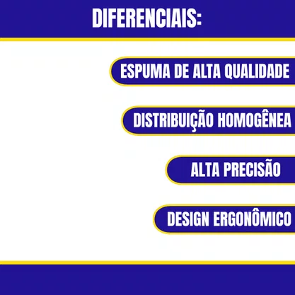 Foam Wax Aplicadores De Espuma Macio Kit Com 6 Unidades