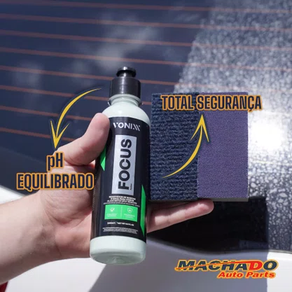 Focus Composto Removedor de Marcas de Água dos Vidros 240ML VONIXX