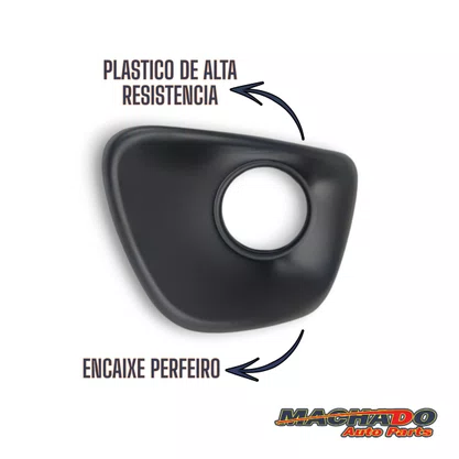 Gade Farol MIlha Fiat Mobi 2021 Até 2023 Com Furo Esquerdo