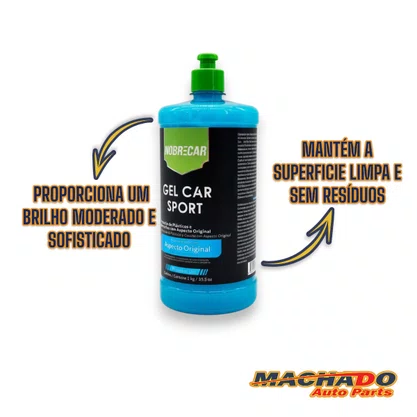 Gel Car Sport Acabamento Acetinado Para Plásticos 1KG NOBRECAR