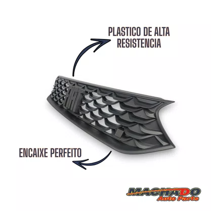 Grade Central Fiat Argo Apos 2022 Preta