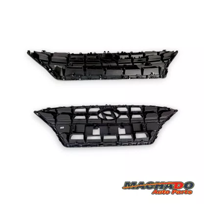 Grade Central HB20 2020 Até 2022 Moldura Cromada Completa
