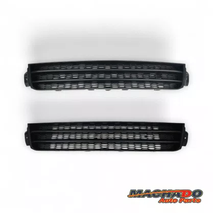 Grade Dianteira Parachoque Gol Saveiro Voyage G5 2008 a 2013 Preto Central
