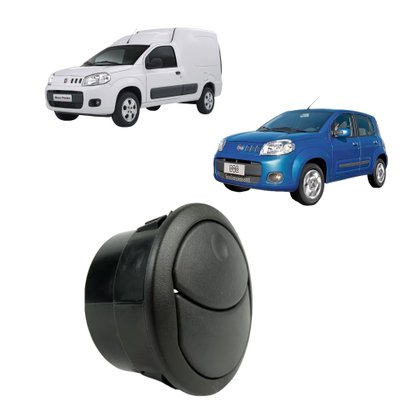 Grade Difusor Saida Ar Uno G2 Nova Fiorino G2 2013 a 2020 Lateral Grafite