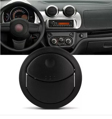 Grade Difusor Saida Ar Uno G2 Novo Fiorino G2 2013 a 2020 Central Preto 
