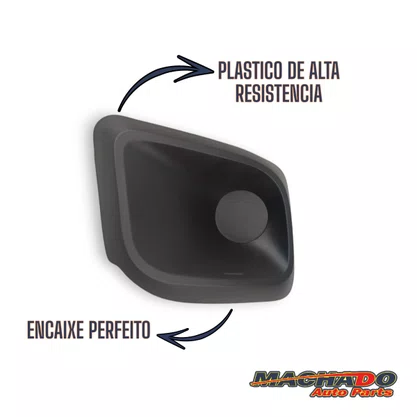 Grade Farol Milha Fiat Uno 2017 A 2022 Sem Furo Direito