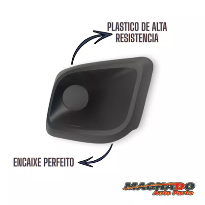 Grade Farol Milha Fiat Uno 2017 A 2022 Sem Furo Esquerdo