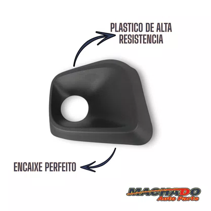 Grade Farol Milha Fiat Uno 2017 Ate 2022 Com Furo Direito