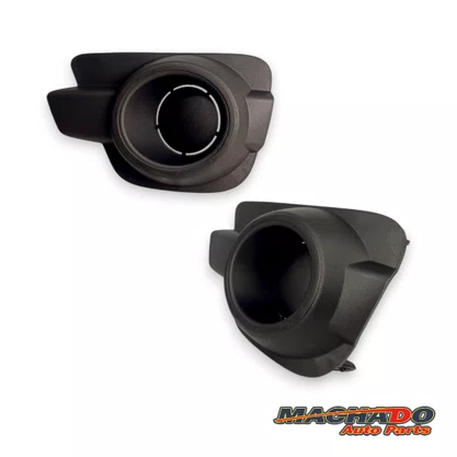 Grade Farol Milha Kwid 2017 A 2022 Preto Sem Milha Esquerdo