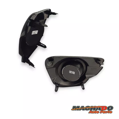 Grade Farol Milha Kwid 2017 A 2022 Preto Sem Milha Esquerdo
