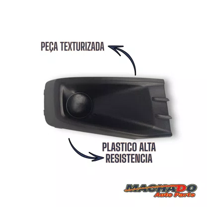 Grade Farol Milha Saveiro G6 2014  A 2016 Sem Furo Direito