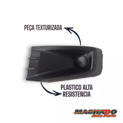 Grade Farol Milha Saveiro G6 2014  A 2016 Sem Furo Esquerdo