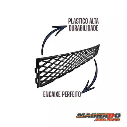 Grade Parachoque Dianteiro Central Corsa Montana 2008 a 2012 Preto