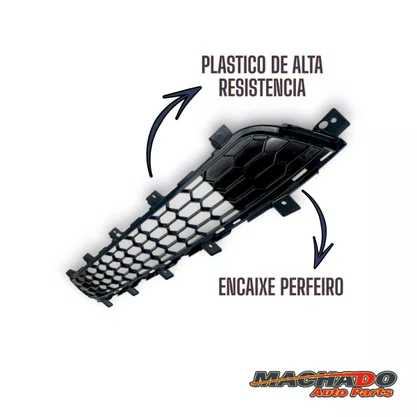 Grade Parachoque Dianteiro Fiat Mobi 2015 Até 2020 Central