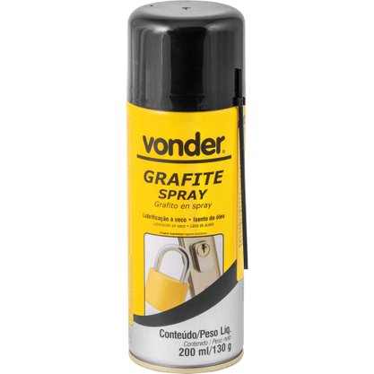Grafite Em Spray 130g VONDER