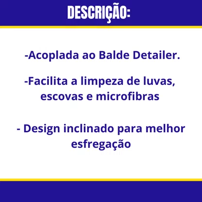 Grelha Inclinada Azul
