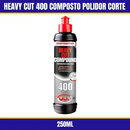 Heavy Cut 400 Composto Polidor Corte 250ML