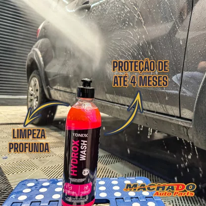 Hydrox Wash  500ml Lava Autos Com SIO2 Super Concentrado